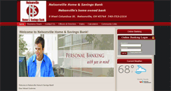Desktop Screenshot of nelsonvillehomebank.com